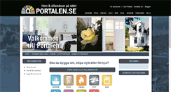 Desktop Screenshot of portalen.se